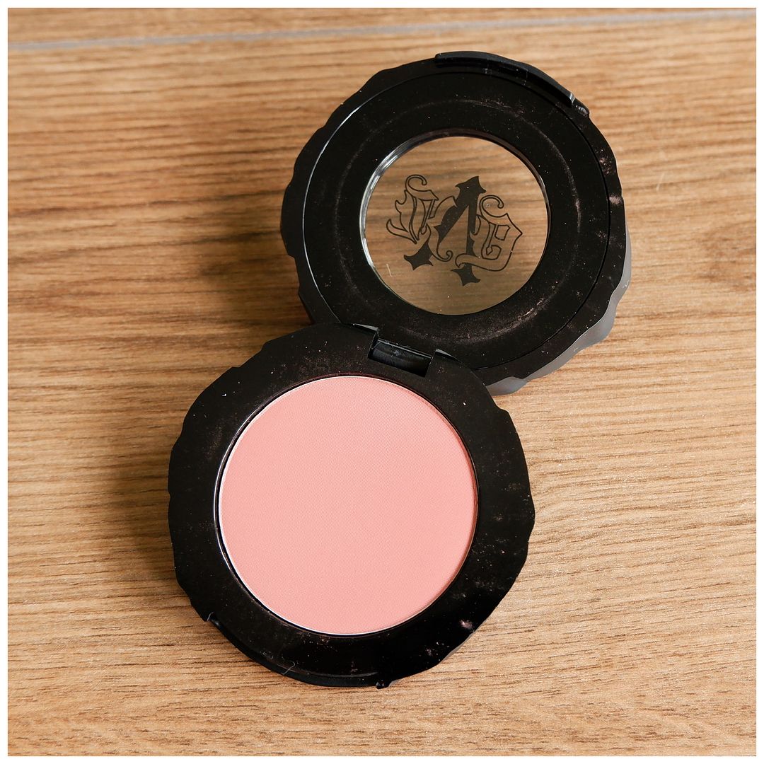 kvd vegan beauty kat von d everlasting blush foxglove review swatch makeup look fair skin kvd vegan beauty kat von d everlasting blush foxglove review swatch makeup look fair skin