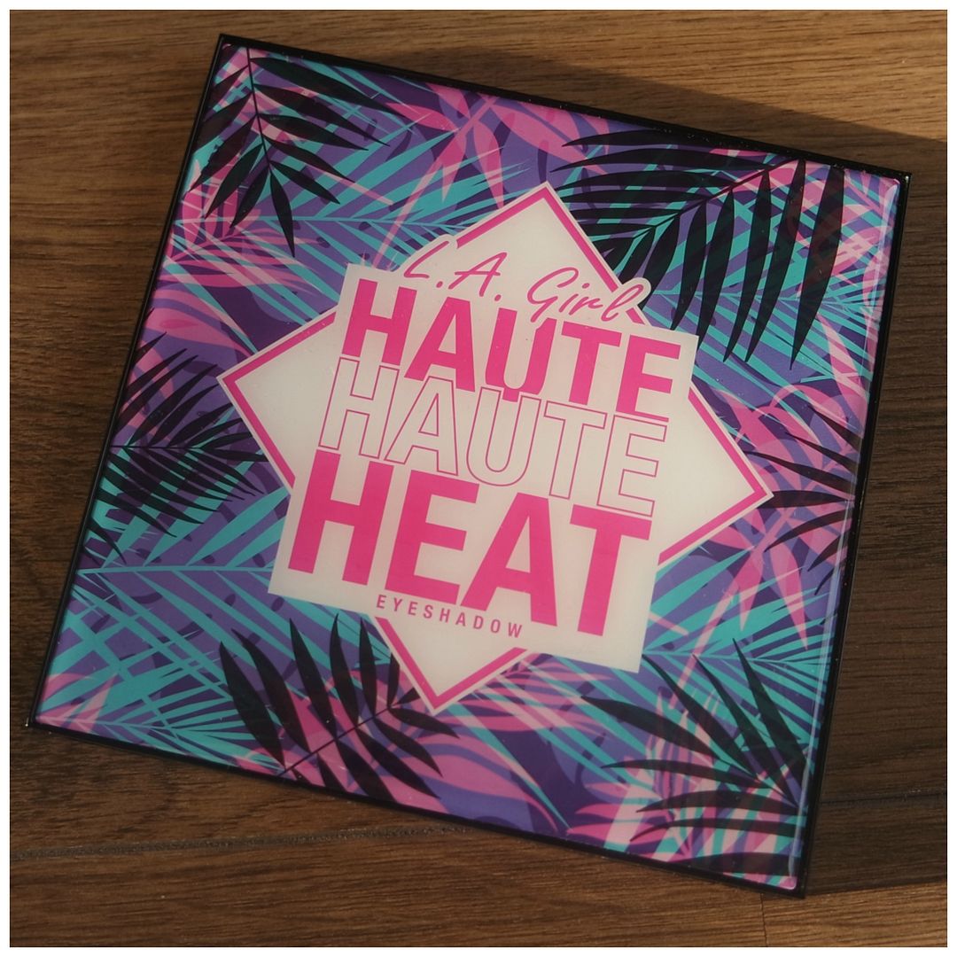 la girl haute haute heat eyeshadow palette review swatch makeup look 3 looks 1 palette fair skin la girl haute haute heat eyeshadow palette review swatch makeup look 3 looks 1 palette fair skin