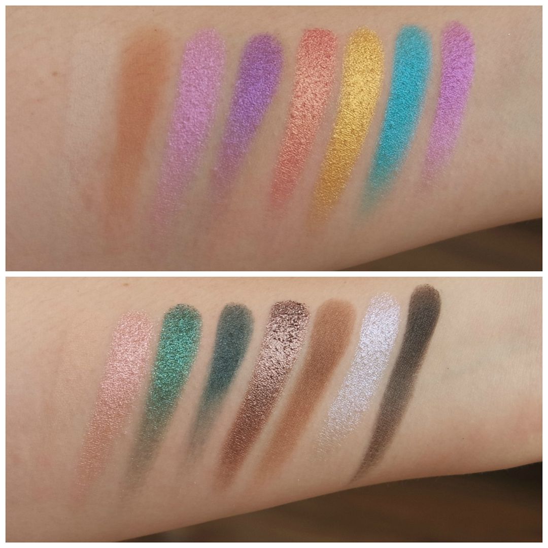 la girl haute haute heat eyeshadow palette review swatch makeup look 3 looks 1 palette fair skin la girl haute haute heat eyeshadow palette review swatch makeup look 3 looks 1 palette fair skin