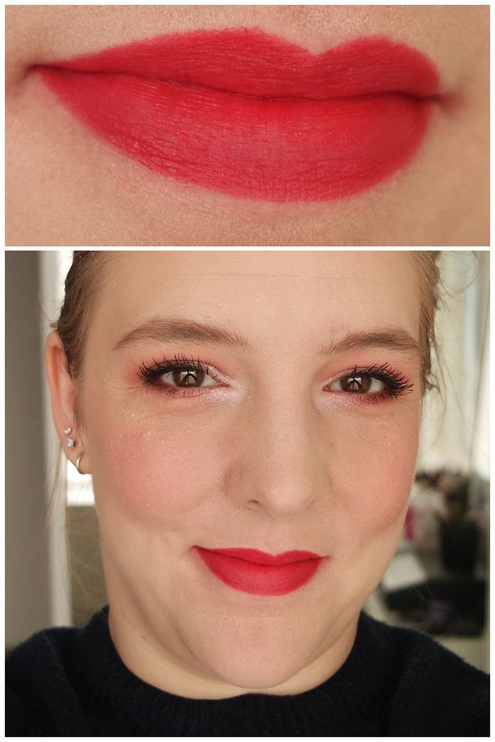 mac powder kiss lipstick lasting passion review swatch makeup look application fair skin mac powder kiss lipstick lasting passion review swatch makeup look application fair skin