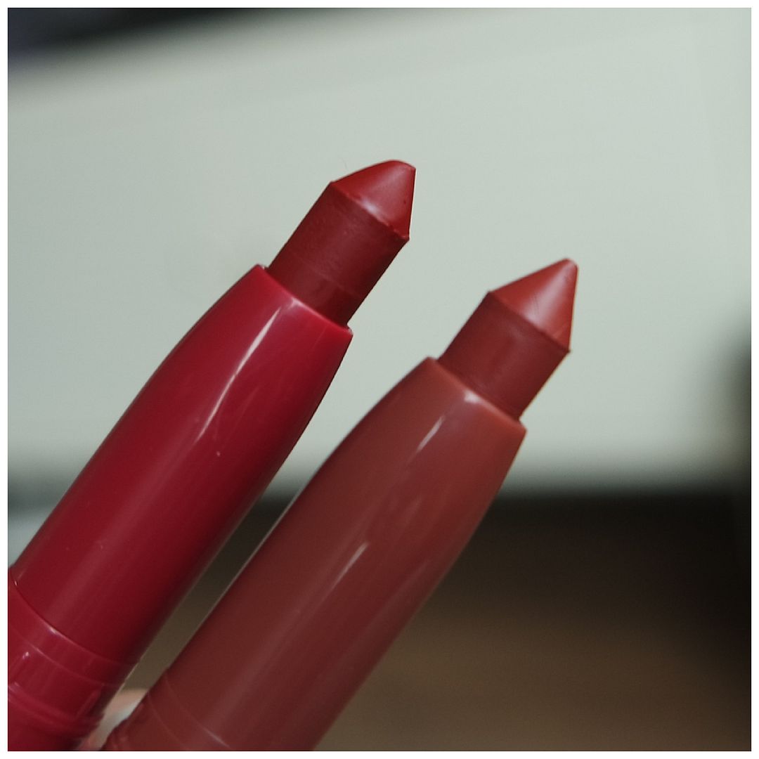 maybelline super stay ink crayon lipstick 55 make it happen 05 live on the edge review swatch makeup look application maybelline super stay ink crayon lipstick 55 make it happen 05 live on the edge review swatch makeup look application