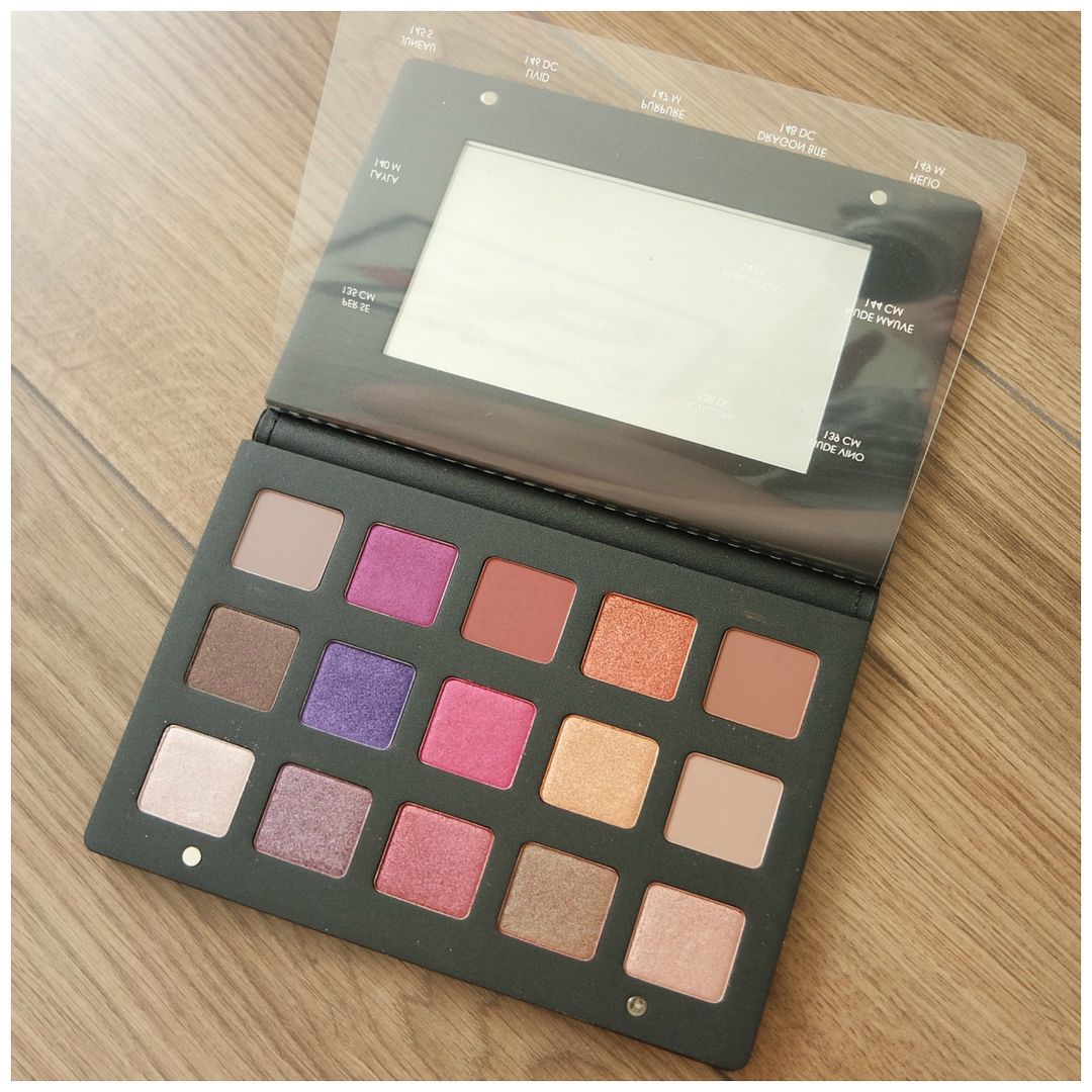 Natascha Denona Lila eyeshadow palette review swatch makeup look 3 looks 1 palette fair skin Natascha Denona Lila eyeshadow palette review swatch makeup look 3 looks 1 palette fair skin