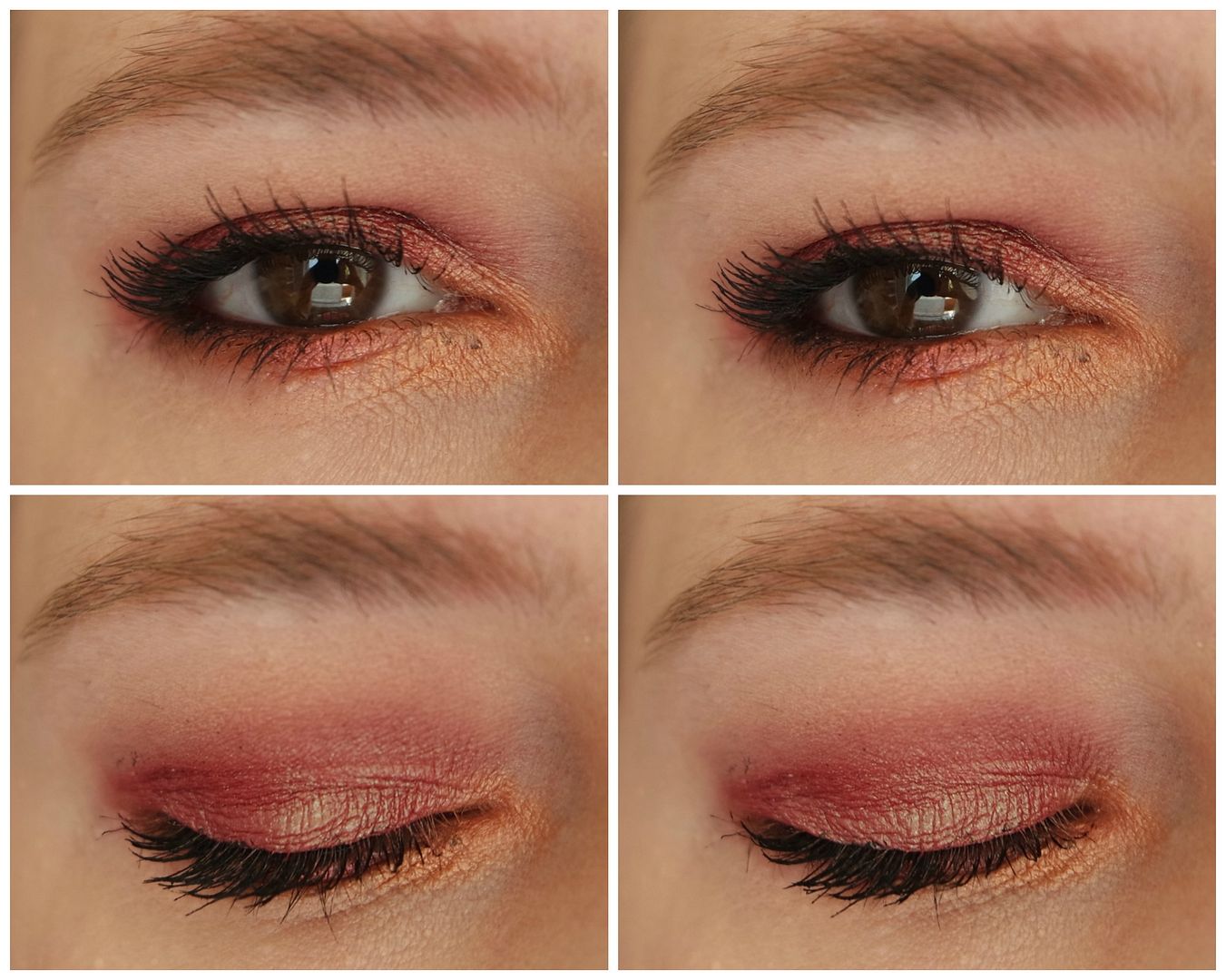 Natascha Denona Lila eyeshadow palette review swatch makeup look 3 looks 1 palette fair skin Natascha Denona Lila eyeshadow palette review swatch makeup look 3 looks 1 palette fair skin