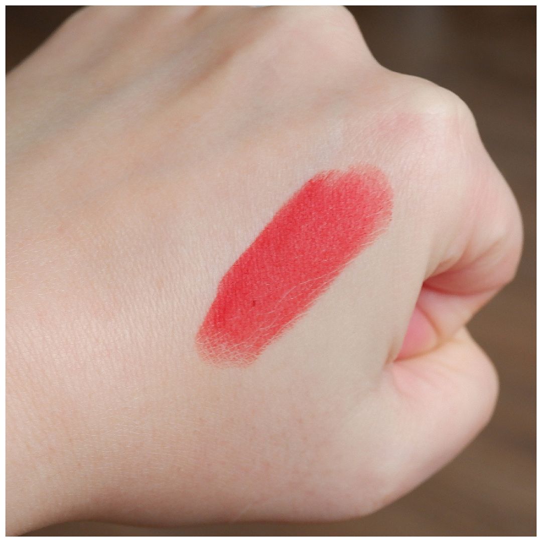 peripera ink airy velvet stick lipstick review swatch makeup look fair skin 08 warmy red peripera ink airy velvet stick lipstick review swatch makeup look fair skin 08 warmy red