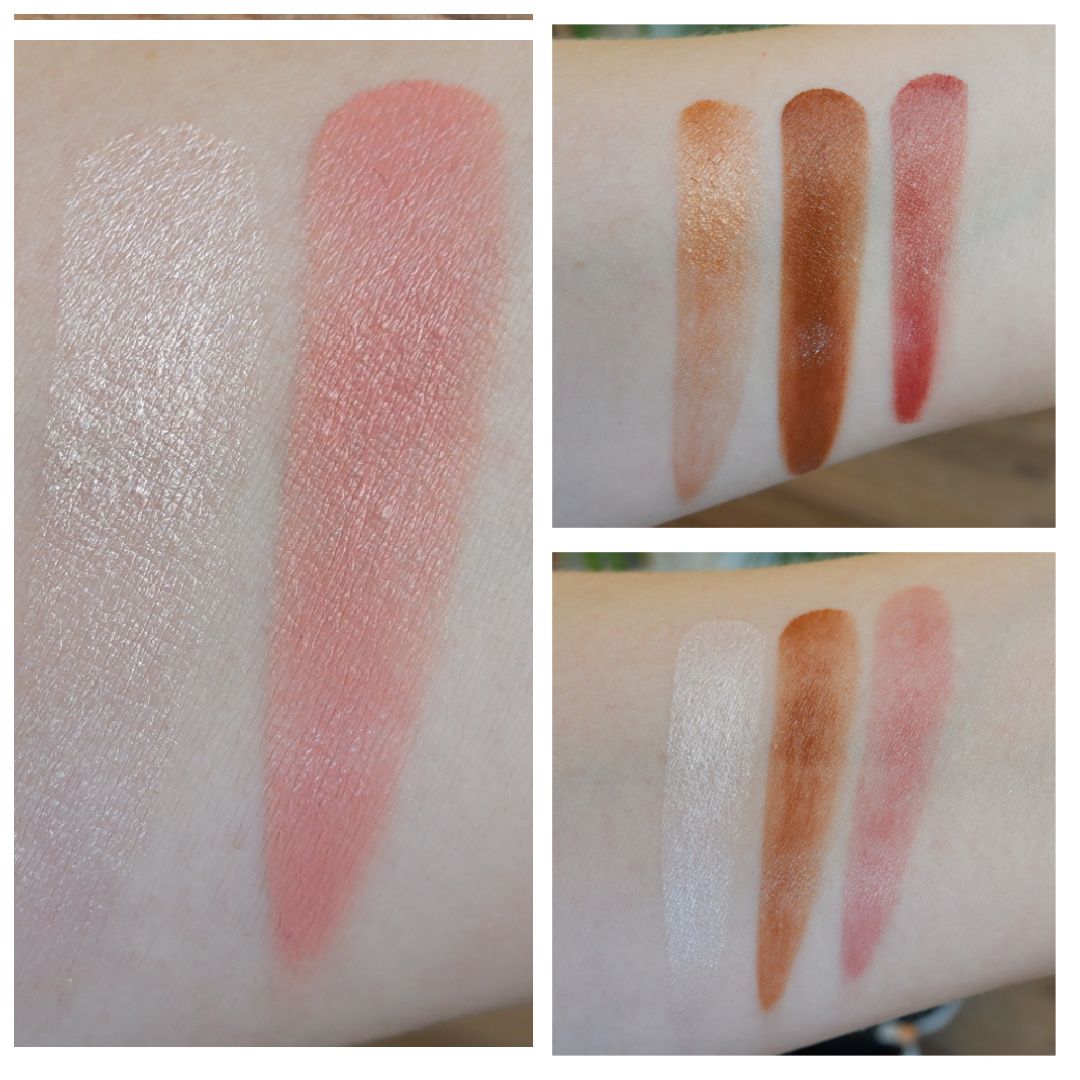 sydney grace cream cheek cream blush cream bronzer cream highlighter review swatch makeup look application indie makeup fair skin mature skin sydney grace cream cheek cream blush cream bronzer cream highlighter review swatch makeup look application indie makeup fair skin mature skin