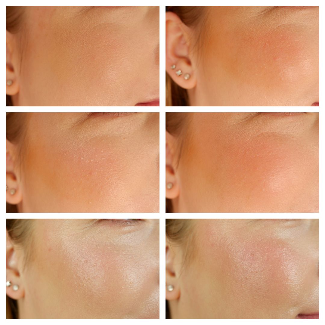 sydney grace cream cheek cream blush cream bronzer cream highlighter review swatch makeup look application indie makeup fair skin mature skin sydney grace cream cheek cream blush cream bronzer cream highlighter review swatch makeup look application indie makeup fair skin mature skin