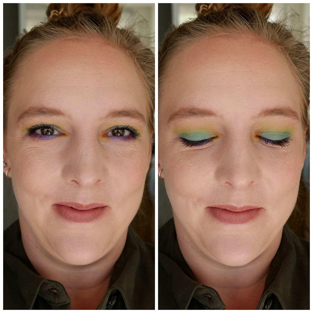 sugarpill funsize eyeshadow palette review swatch makeup look 3 looks 1 palette fair skin sugarpill funsize eyeshadow palette review swatch makeup look 3 looks 1 palette fair skin