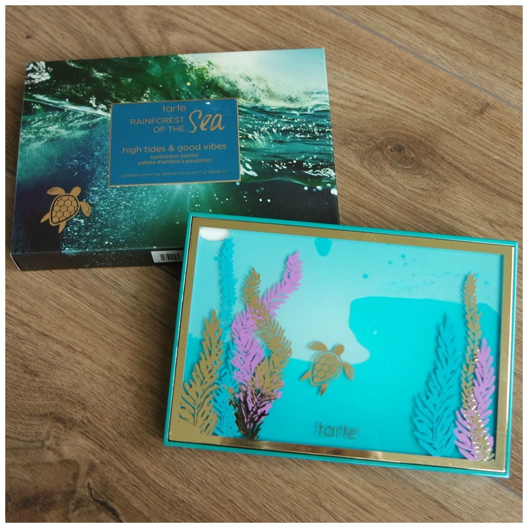 tarte high tides and good vibes eyeshadow palette review swatch 3 looks 1 palette makeup look tarte high tides and good vibes eyeshadow palette review swatch 3 looks 1 palette makeup look