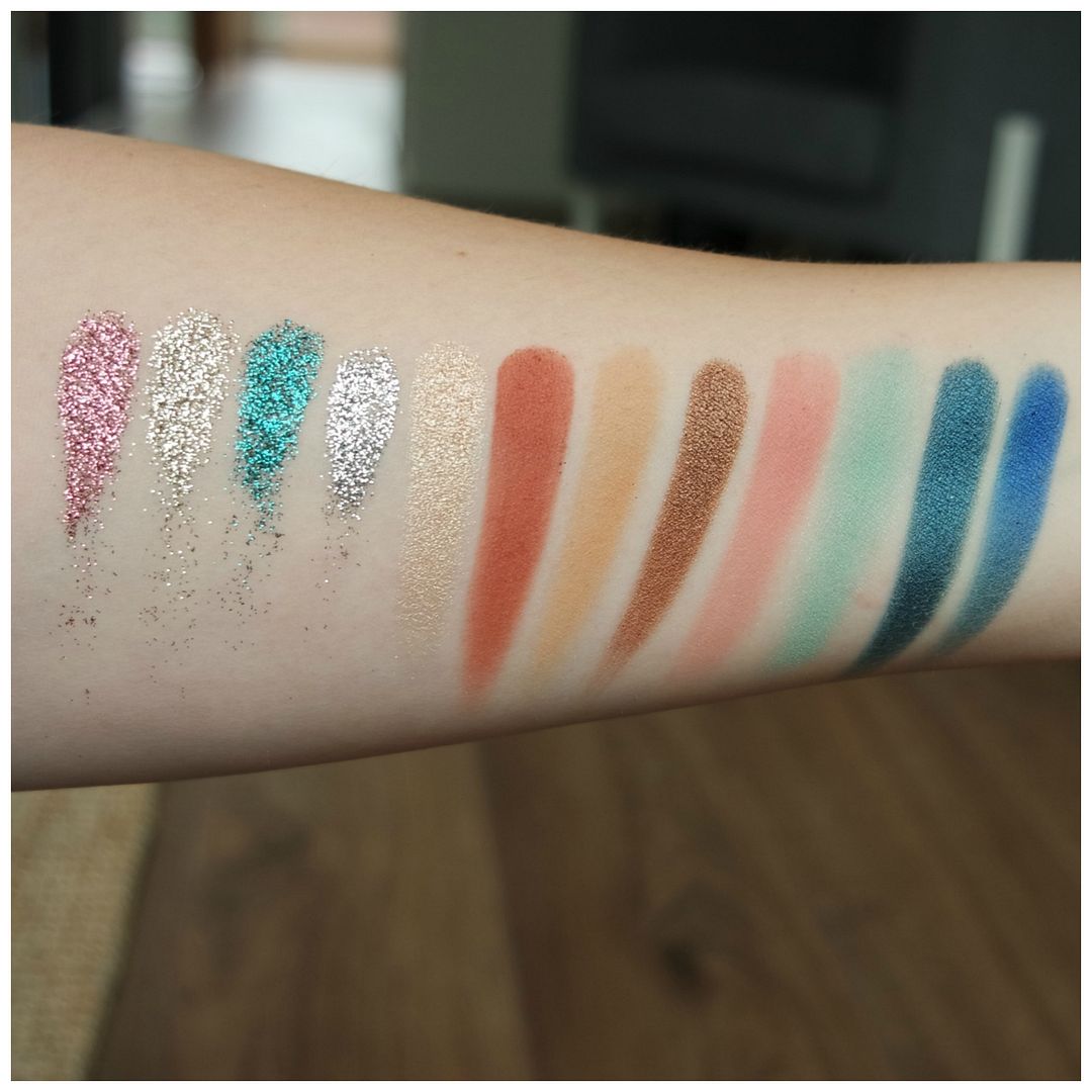 tarte high tides and good vibes eyeshadow palette review swatch 3 looks 1 palette makeup look tarte high tides and good vibes eyeshadow palette review swatch 3 looks 1 palette makeup look