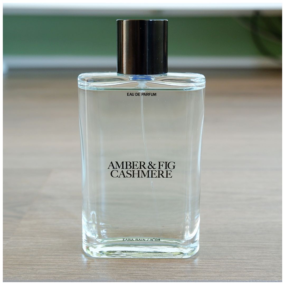 Zara Rain No. 4 fragrance perfume review amber & fig cashmere