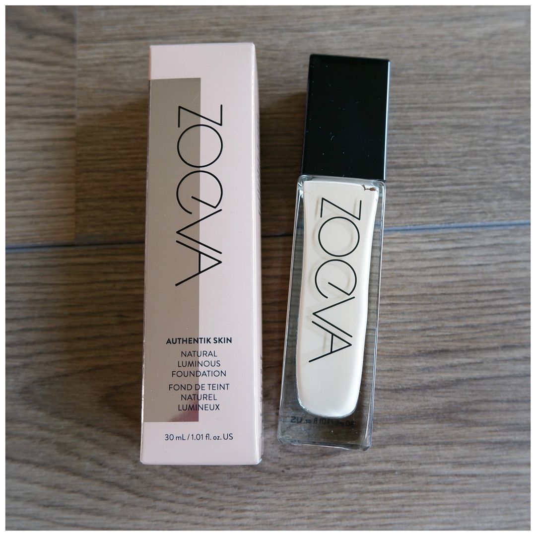 Zoeva Authentik Skin foundation review swatch makeup look fair skin dry skin 030N Ambition Zoeva Authentik Skin foundation review swatch makeup look fair skin dry skin 030N Ambition
