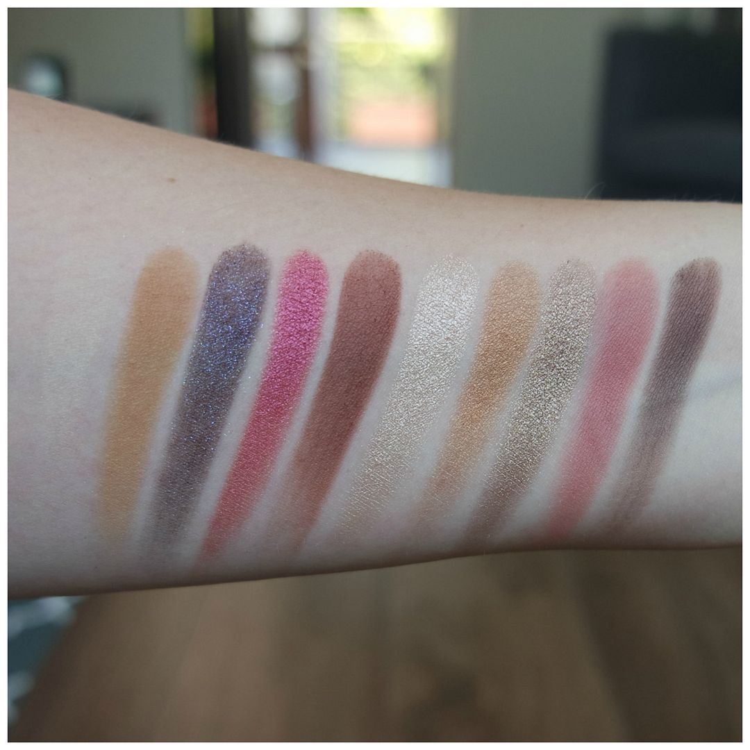 zoeva heritage eyeshadow palette review swatch 2 looks 1 palette make up look