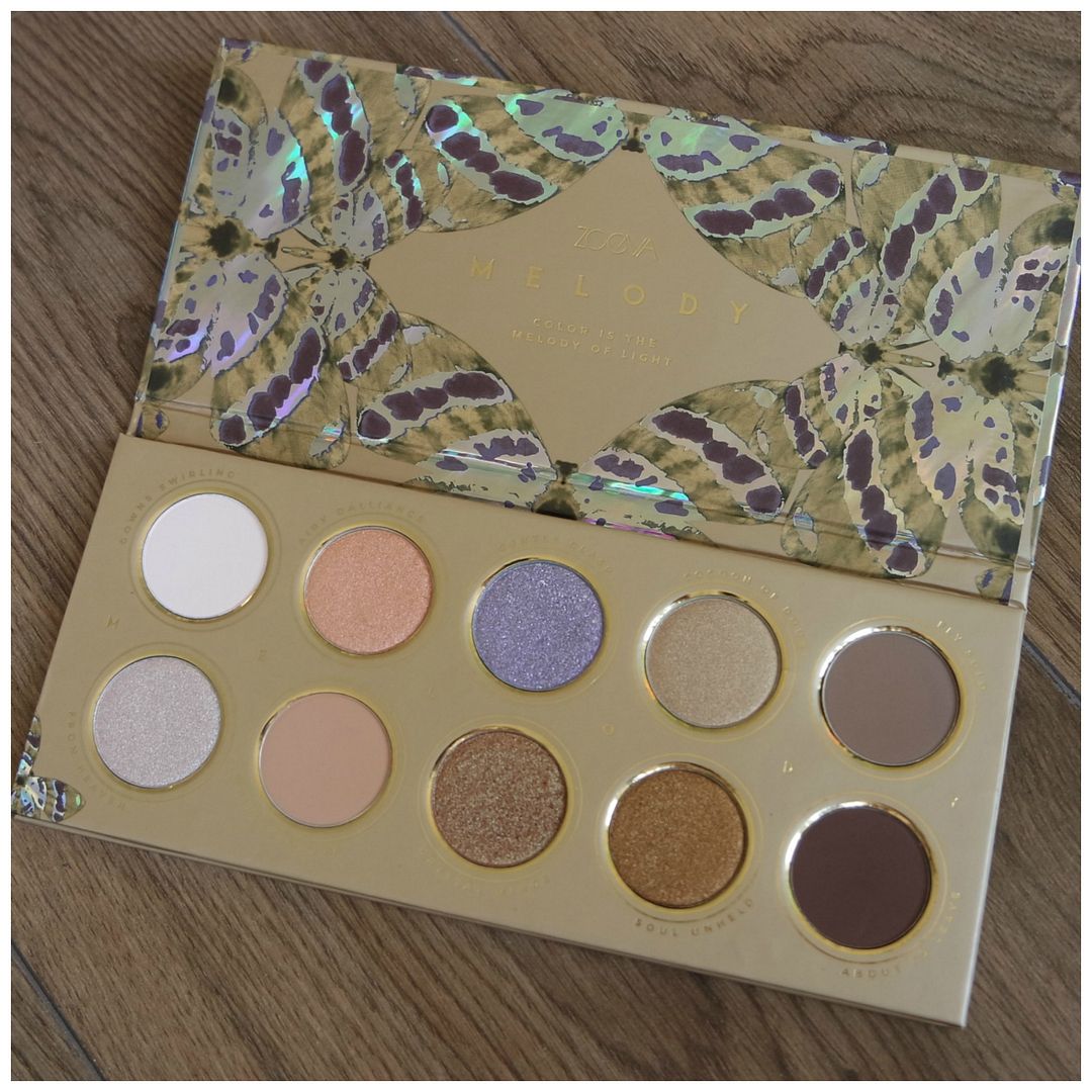 zoeva melody eyeshadow palette review swatch makeup look 2 looks 1 palette