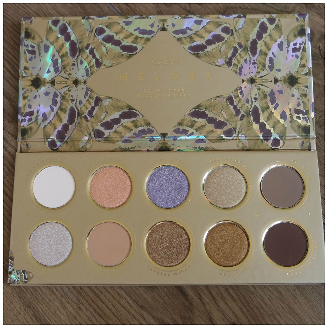 zoeva melody eyeshadow palette review swatch makeup look 2 looks 1 palette