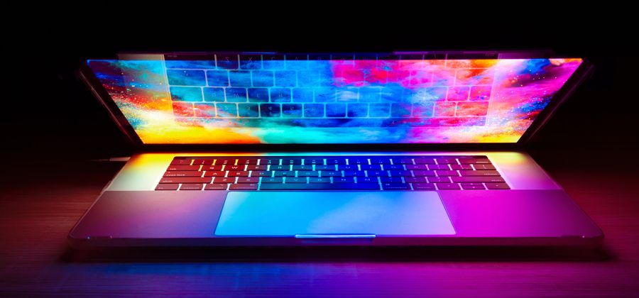 Laptops con teclado iluminado