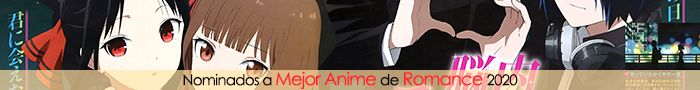Nominados a Mejor Anime de Romance 2020