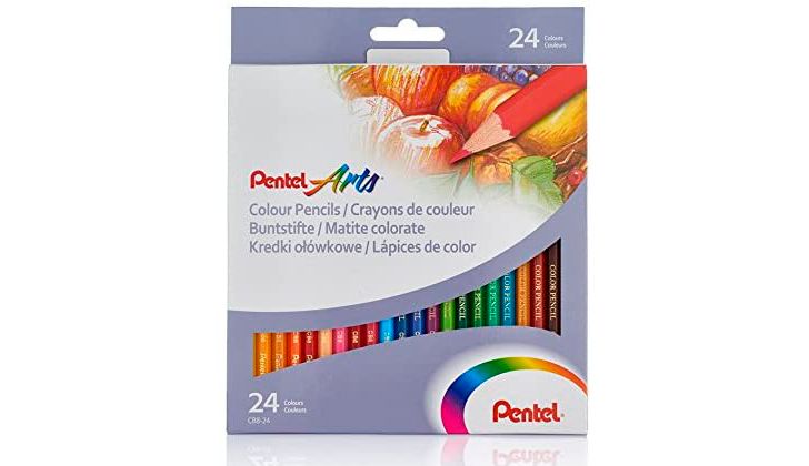 Pentel 24 lápices de colores