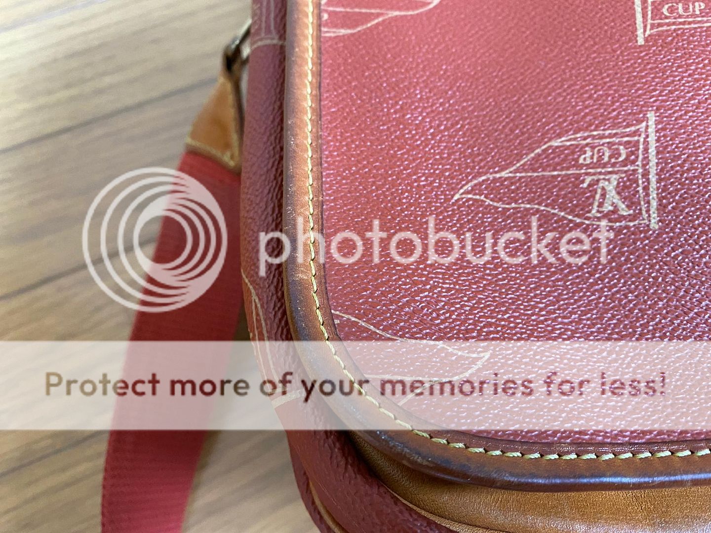 小物 Louis Vuitton AUTH LOUIS VUITTON CUP 1995 RED LIMITED SHOULDER BAG LV41 | eBay