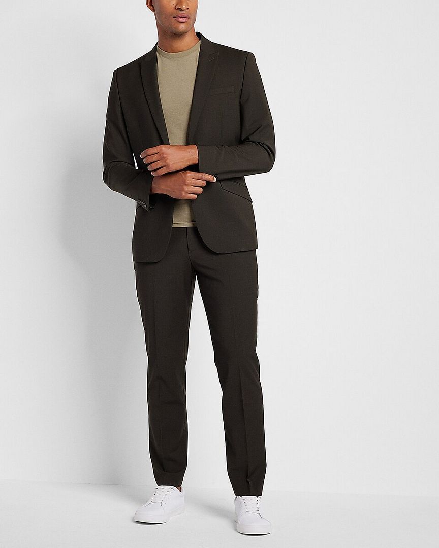 olive green tech suit