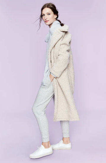 lou and grey teddy coat
