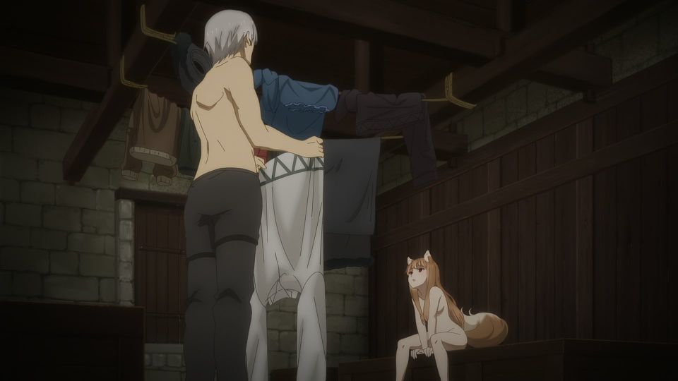 [Mabors] Ookami to Koushinryou - Merchant Meets the Wise Wolf - 02 [1080p][HEVC].mp4_snapshot_05.41.096