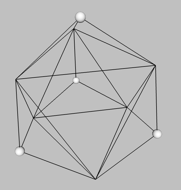 2-frequency geodesic tetrahedron