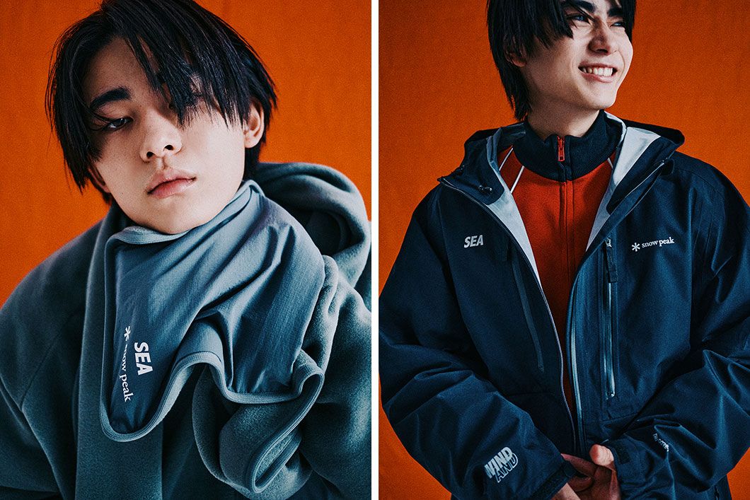 Snow peak wind 2024 capsule collection