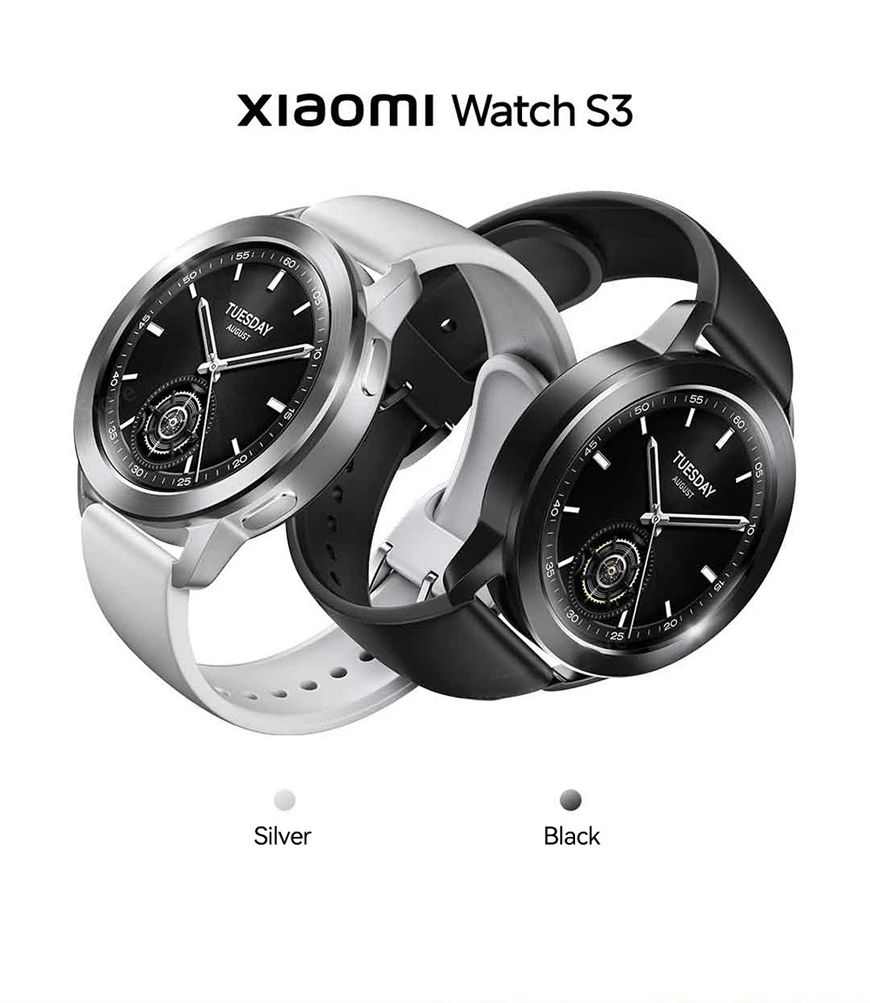 Xiaomi Watch S3 本体　中国販売モデル Xiaomi Watch S3 Smart Watch 1.43″ AMOLED Heart Rate Fitness