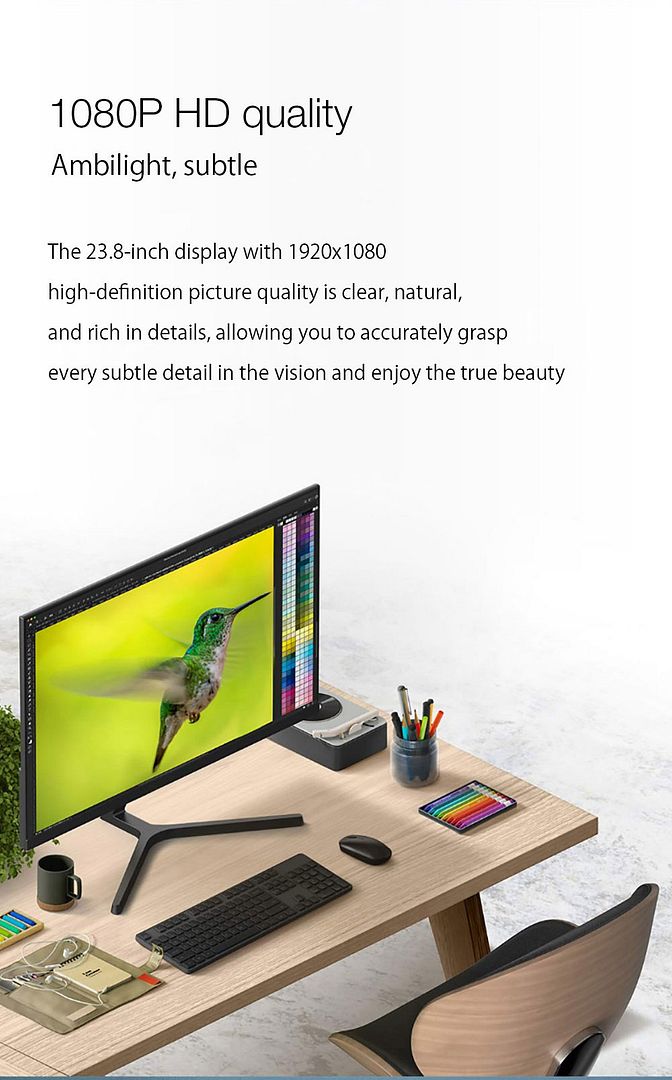 Xiaomi Mi 23.8インチ Desktop Monitor 1C Xiaomi Mi 23.8インチ Desktop Monitor 1C Xiaomi Mi 23.8