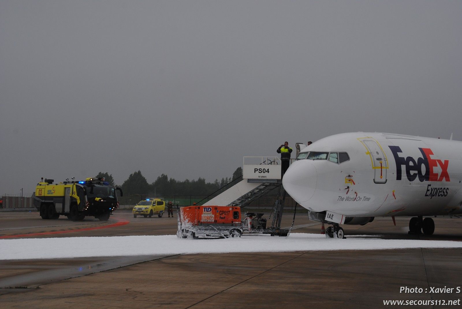 Exercice catastrophe à Liège Airport (5-2019 + photos) DSC_0074_tn