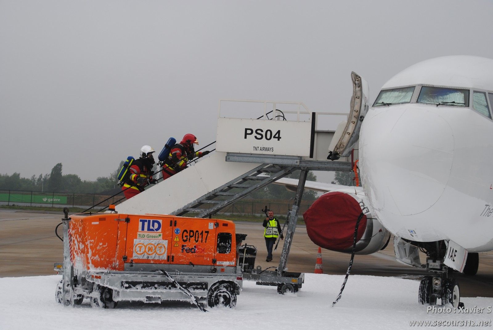 Exercice catastrophe à Liège Airport (5-2019 + photos) DSC_0085_tn