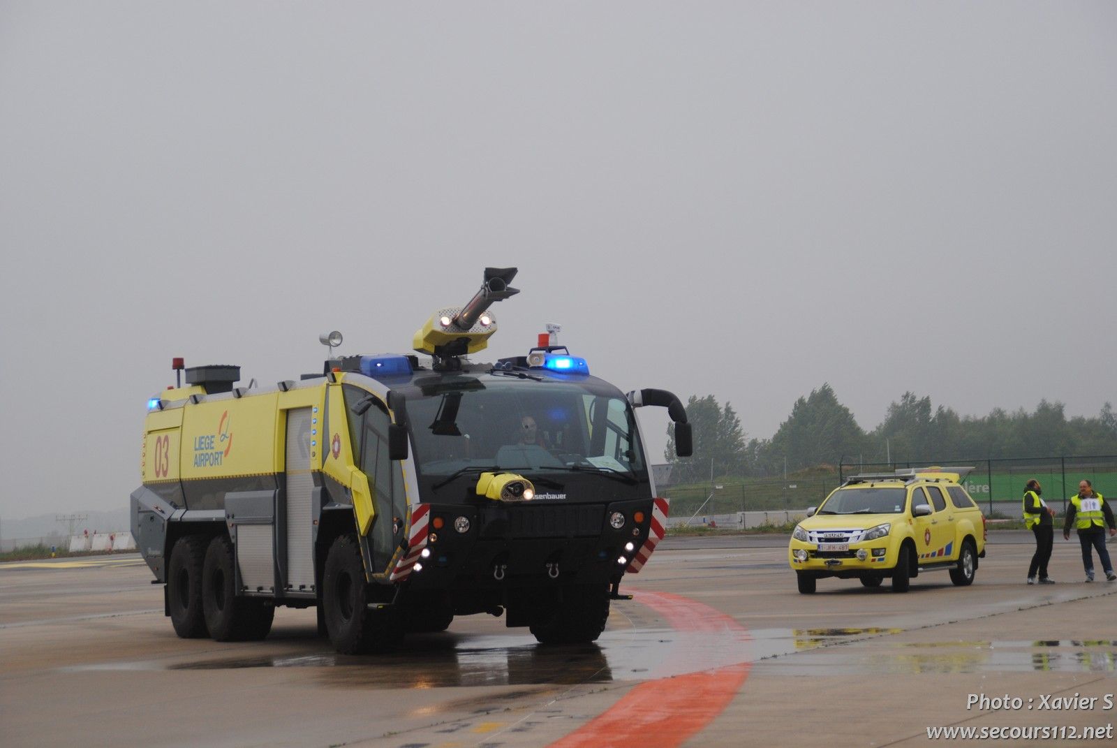 Exercice catastrophe à Liège Airport (5-2019 + photos) DSC_0095_tn