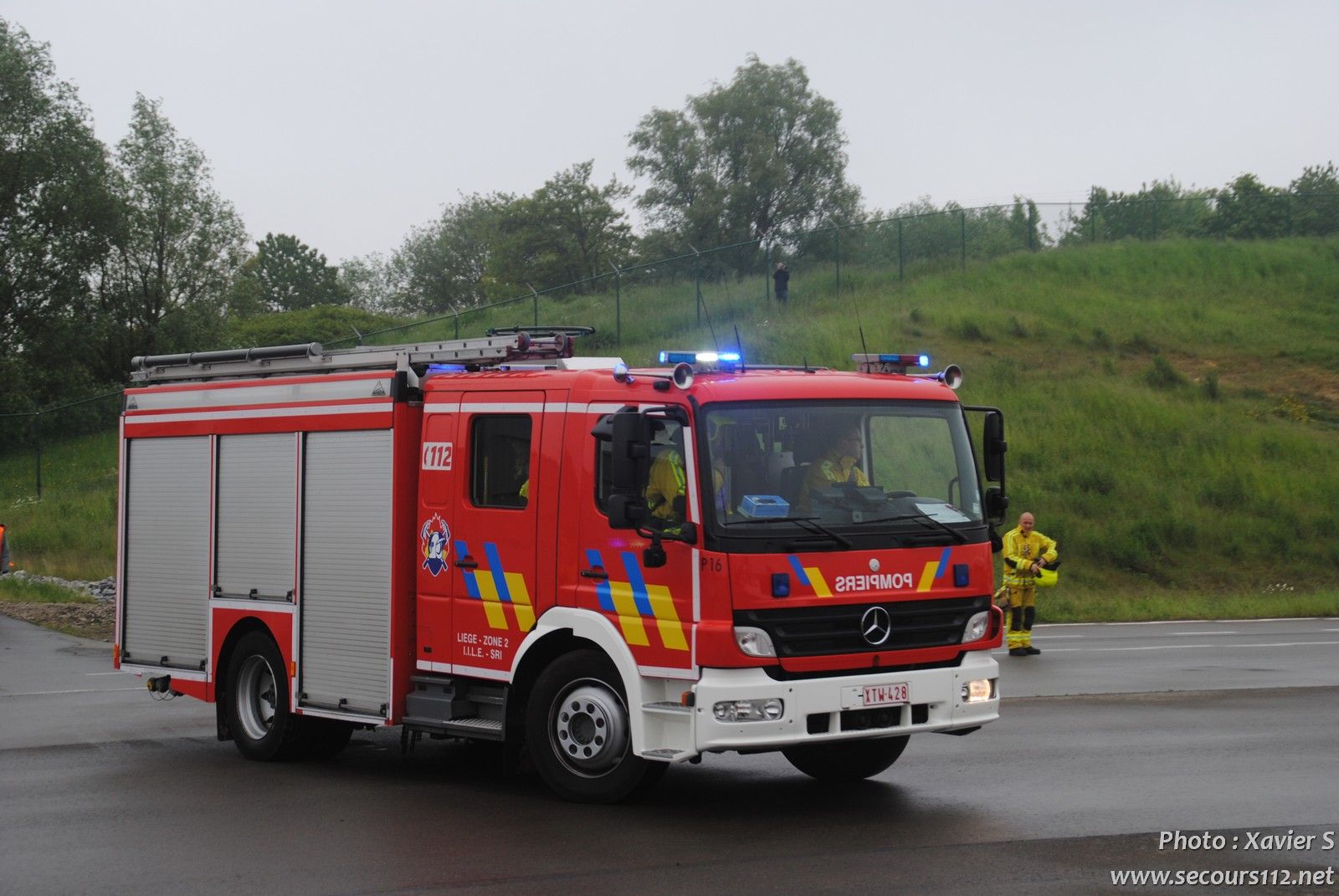 Exercice catastrophe à Liège Airport (5-2019 + photos) DSC_0107_tn