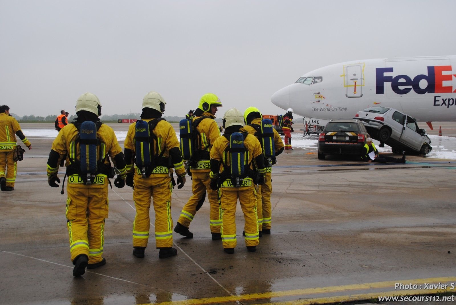 Exercice catastrophe à Liège Airport (5-2019 + photos) DSC_0118_tn