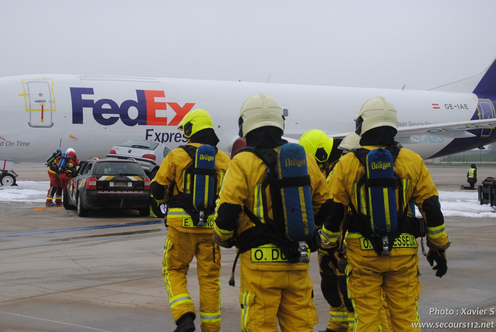 Exercice catastrophe à Liège Airport (5-2019 + photos) DSC_0119_tn