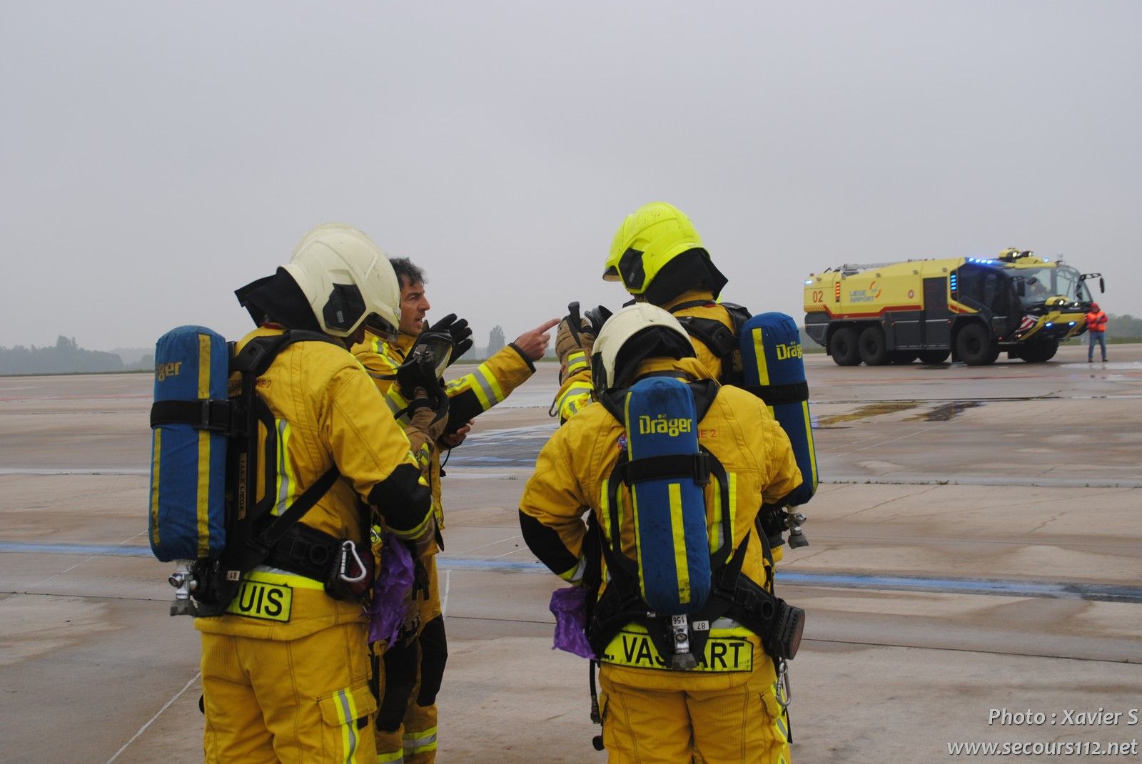 Exercice catastrophe à Liège Airport (5-2019 + photos) DSC_0135_tn