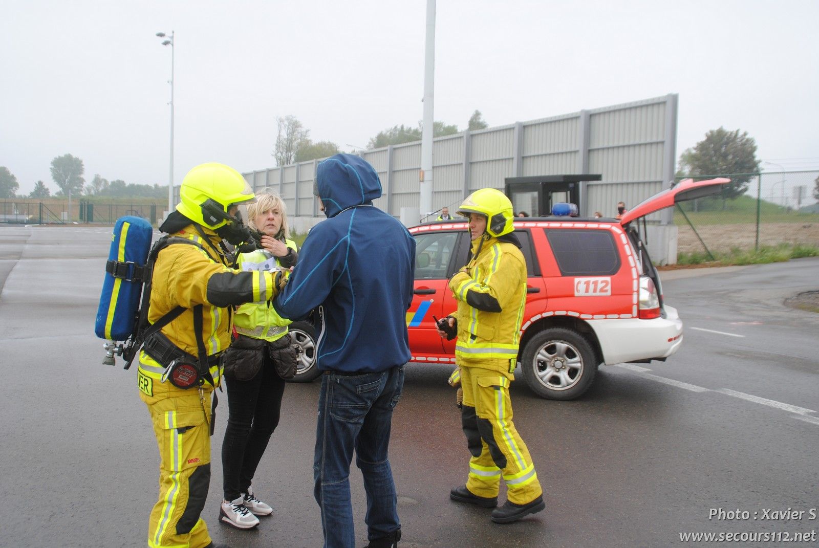 Exercice catastrophe à Liège Airport (5-2019 + photos) DSC_0178_tn