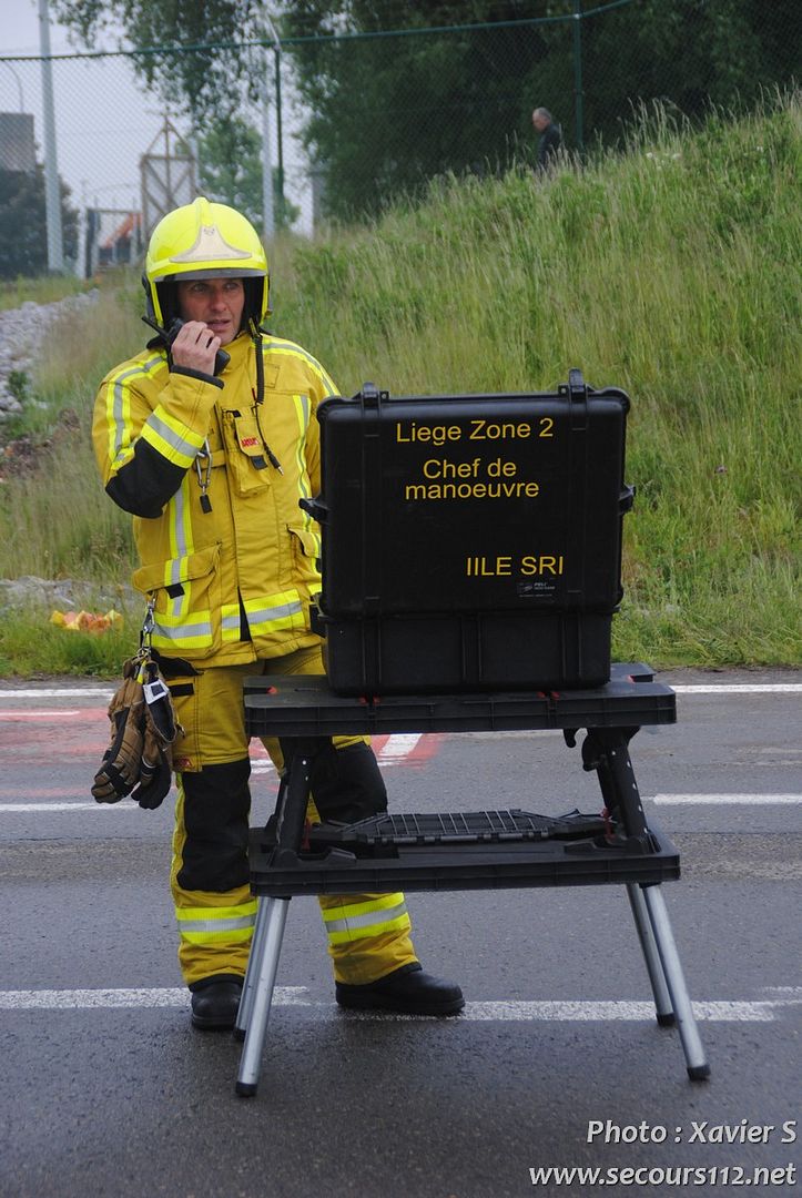 Exercice catastrophe à Liège Airport (5-2019 + photos) DSC_0198_tn