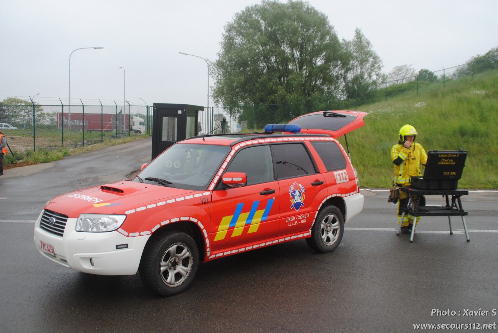 Exercice catastrophe à Liège Airport (5-2019 + photos) DSC_0199_tn