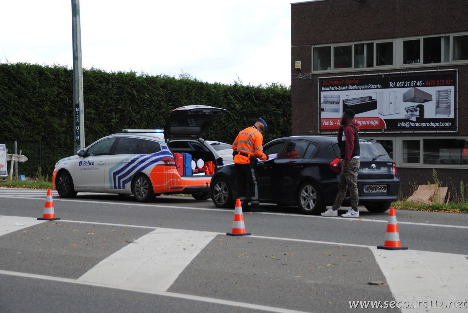 Rebecq : Controle combiné Police Locale, Douane et SPW (18-09-2022 + photos) DSC_0350_tn