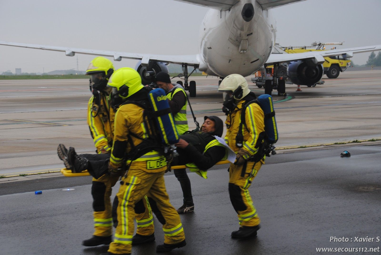Exercice catastrophe à Liège Airport (5-2019 + photos) DSC_0364_tn