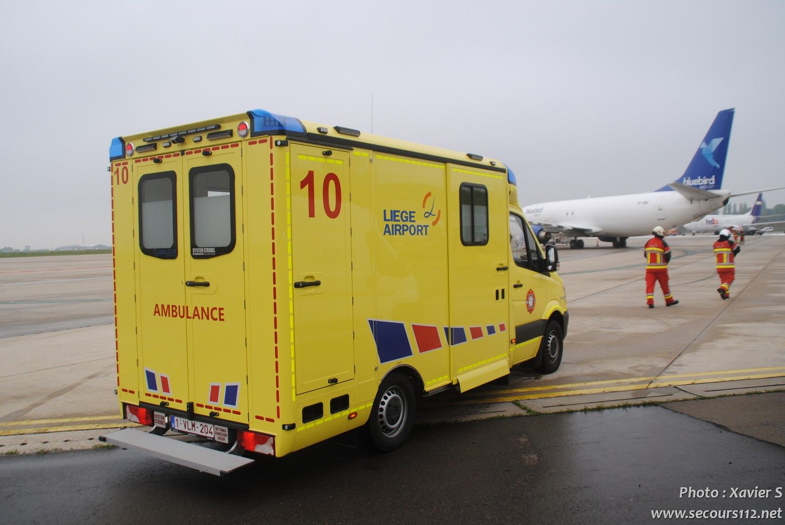 Exercice catastrophe à Liège Airport (5-2019 + photos) DSC_0389_tn