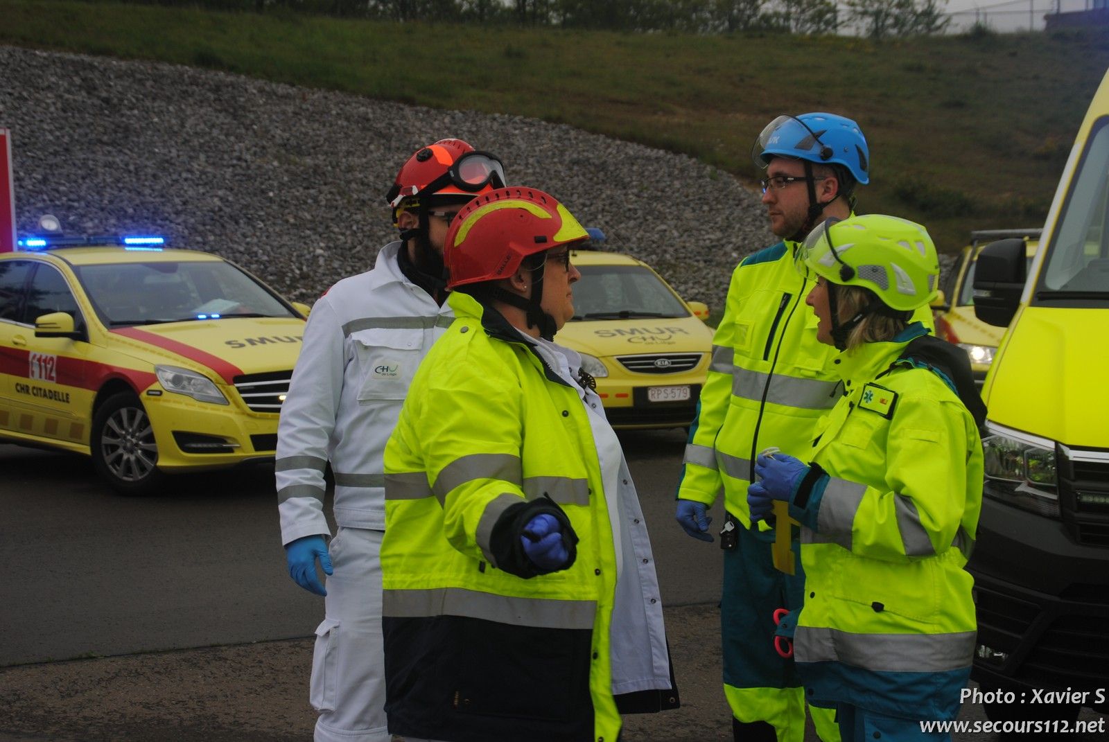 Exercice catastrophe à Liège Airport (5-2019 + photos) DSC_0428_tn