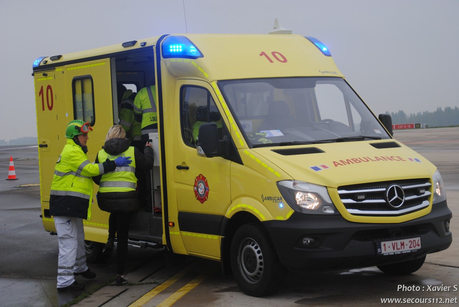 Exercice catastrophe à Liège Airport (5-2019 + photos) DSC_0440_tn