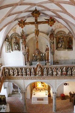 Kapelle von oben