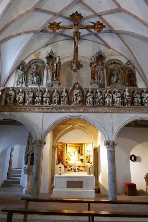 Kapelle von unten