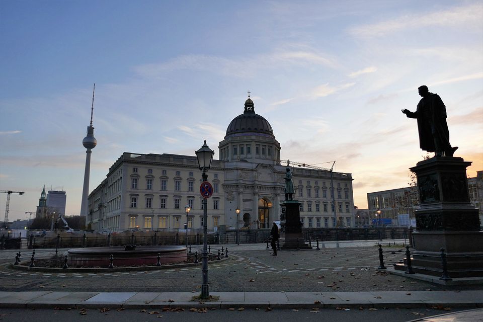 Schloss in der Stadt