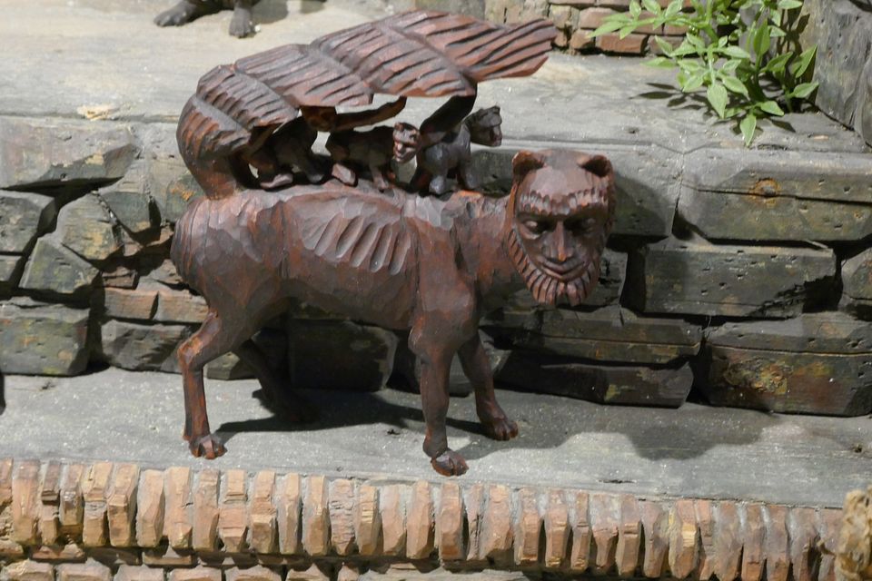 Sphinx Frauenkirche Detail