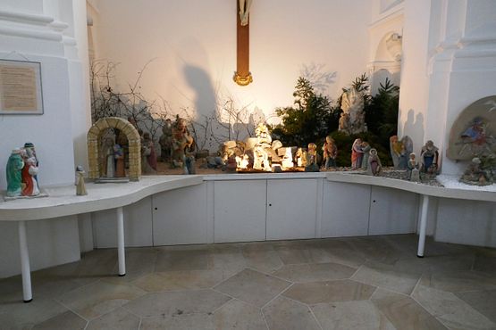 St. Stephan Krippe Gesamt