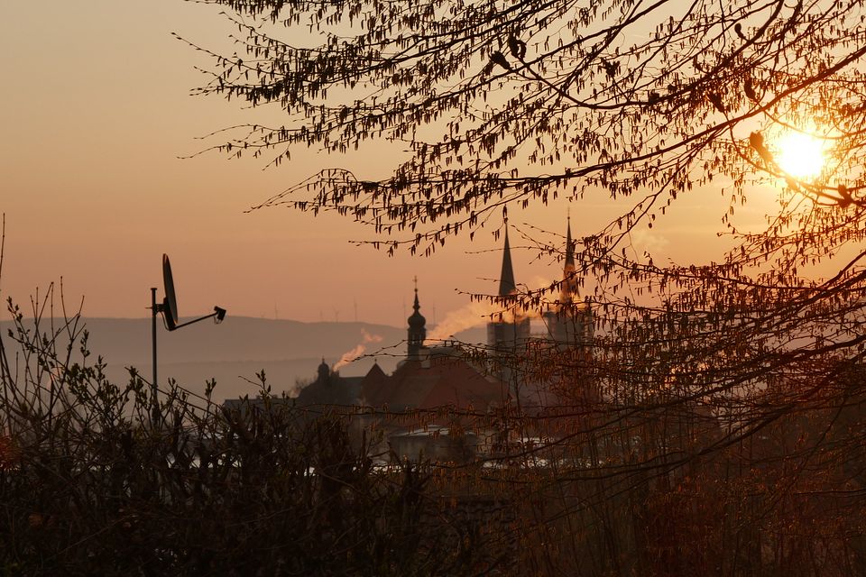 SonnenaufgangMichaelskirche